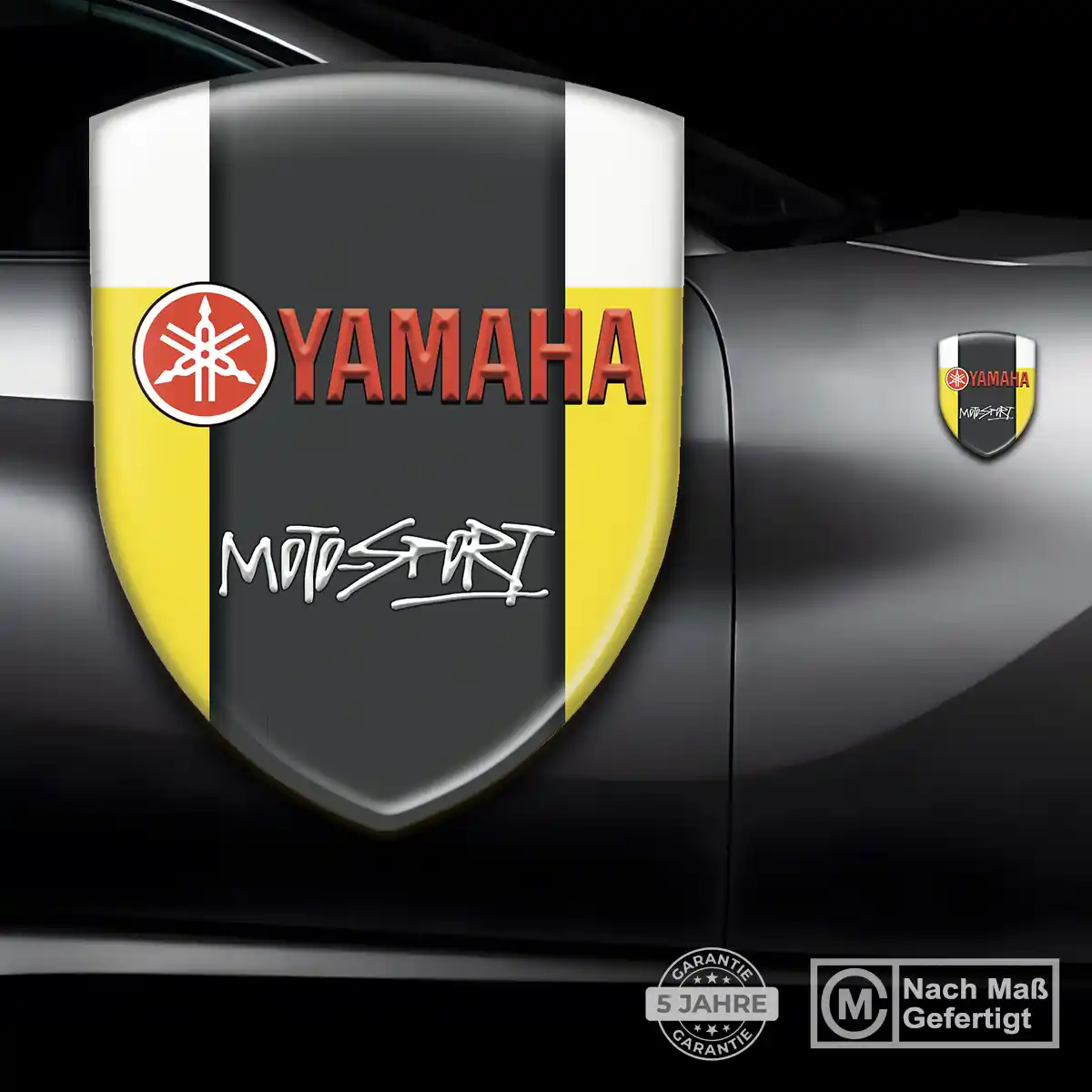 Yamaha Aufkleber 3D Gel Emblem Auto Tuningfahrzeug