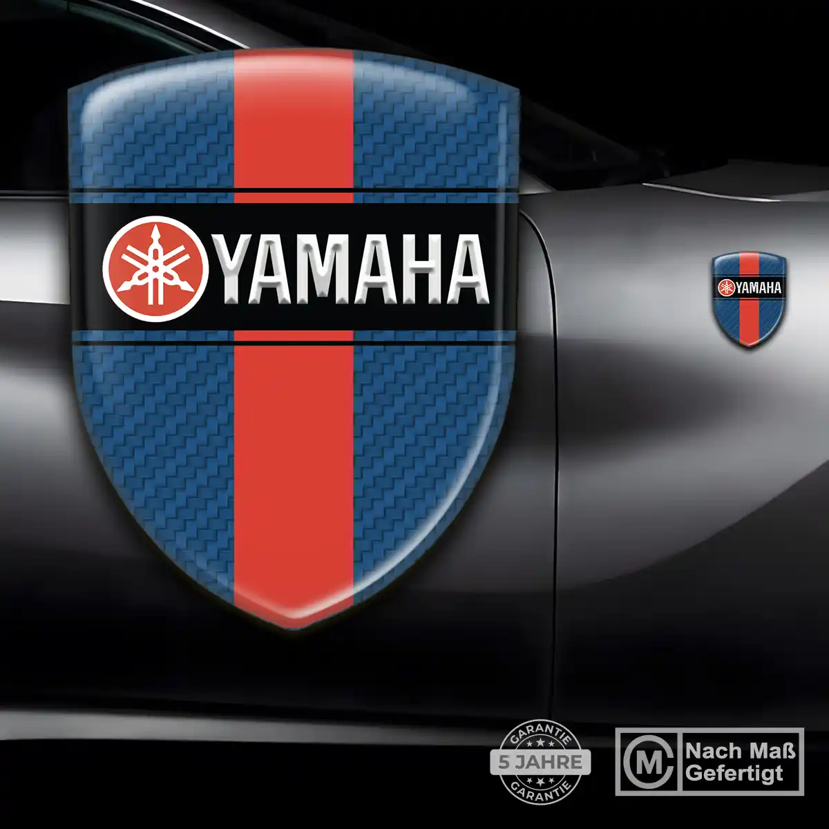 Yamaha Aufkleber 3D Gel Emblem Auto Verlässliche Qualität