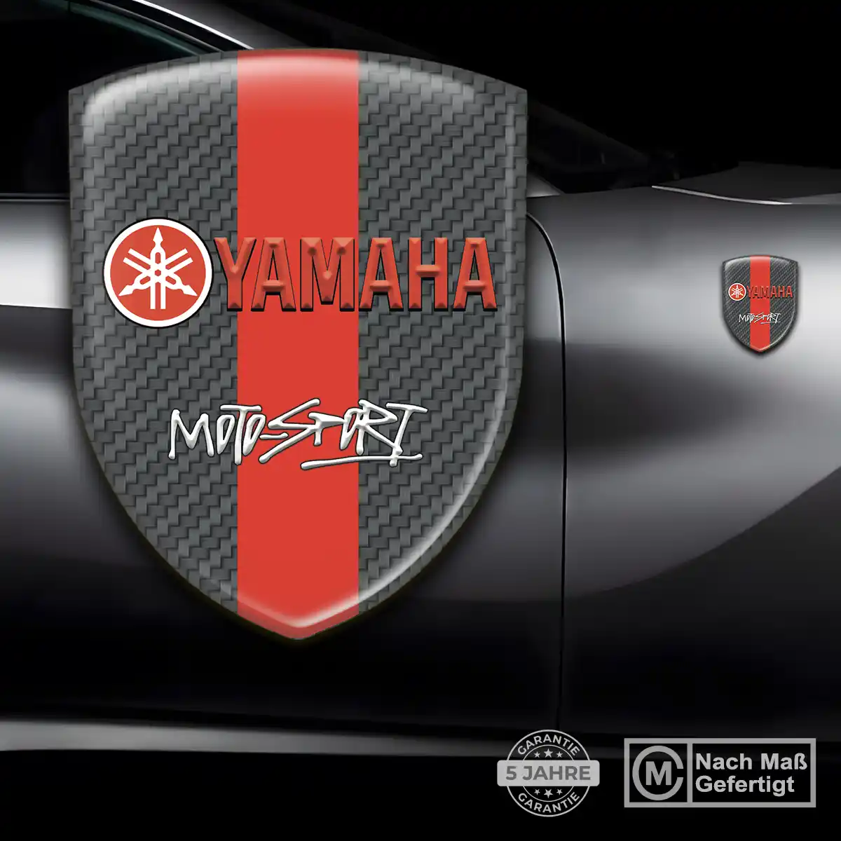 Yamaha Aufkleber 3D Gel Emblem Edles Design