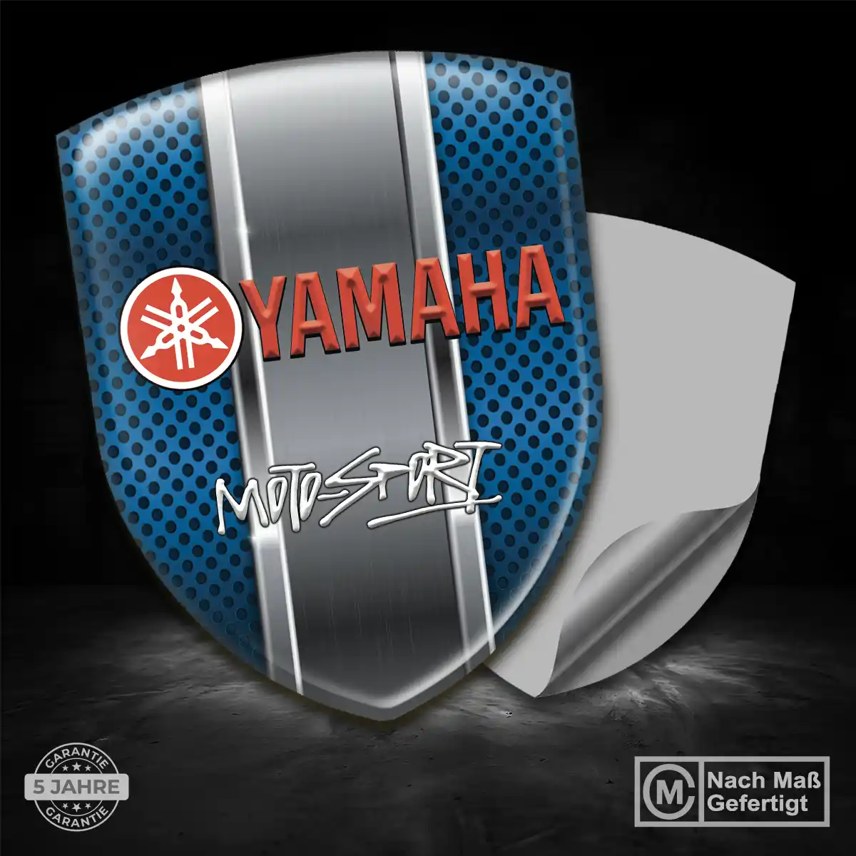 Yamaha Aufkleber 3D Gel Emblem Elegantes Design
