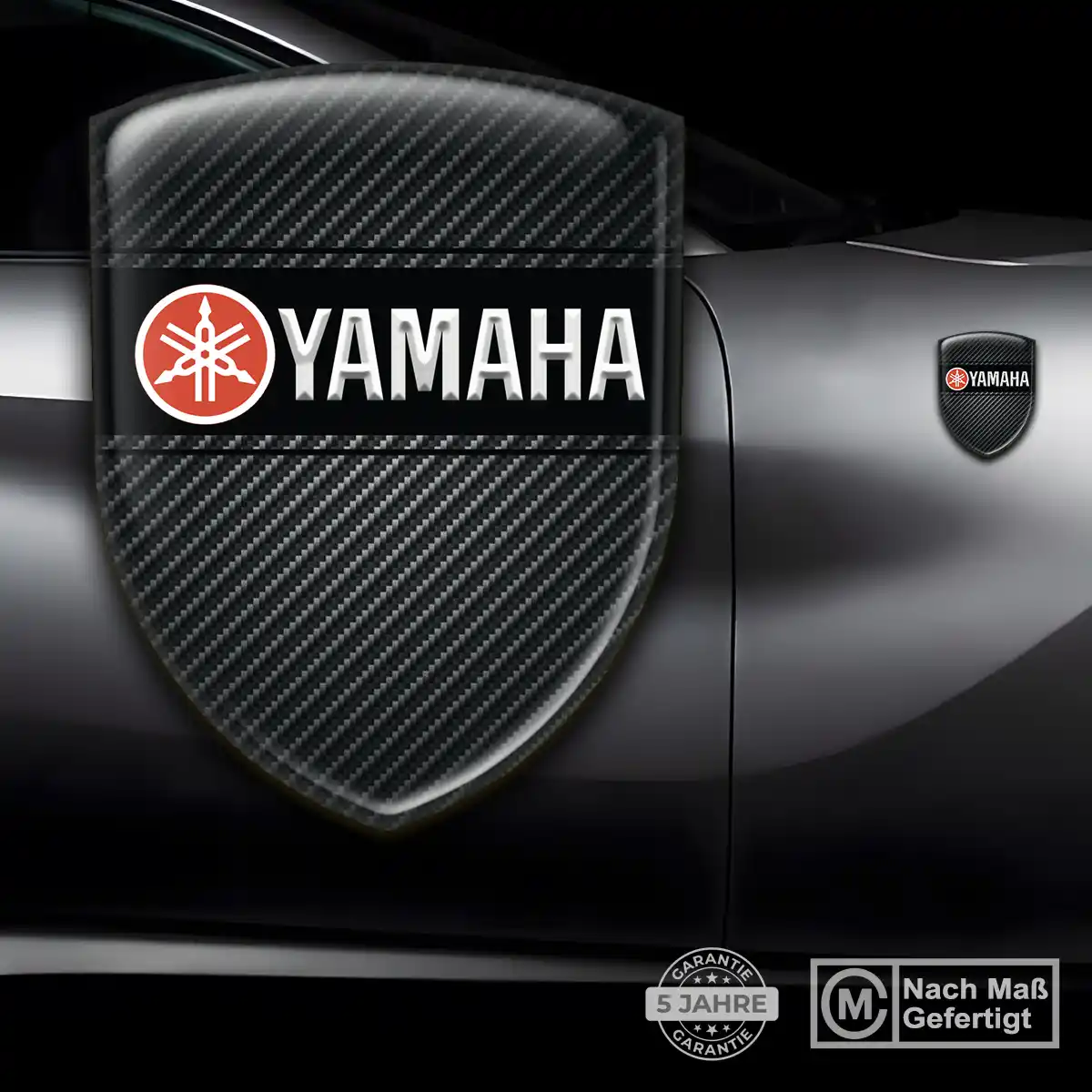Yamaha Aufkleber 3D Gel Emblem Erstklassige Qualität