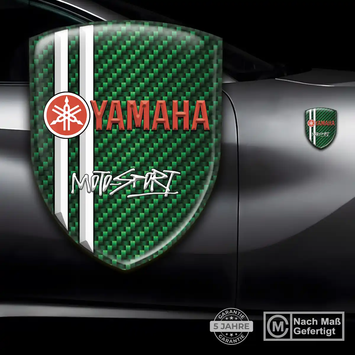 Yamaha Aufkleber 3D Gel Emblem Exklusiv-Edition