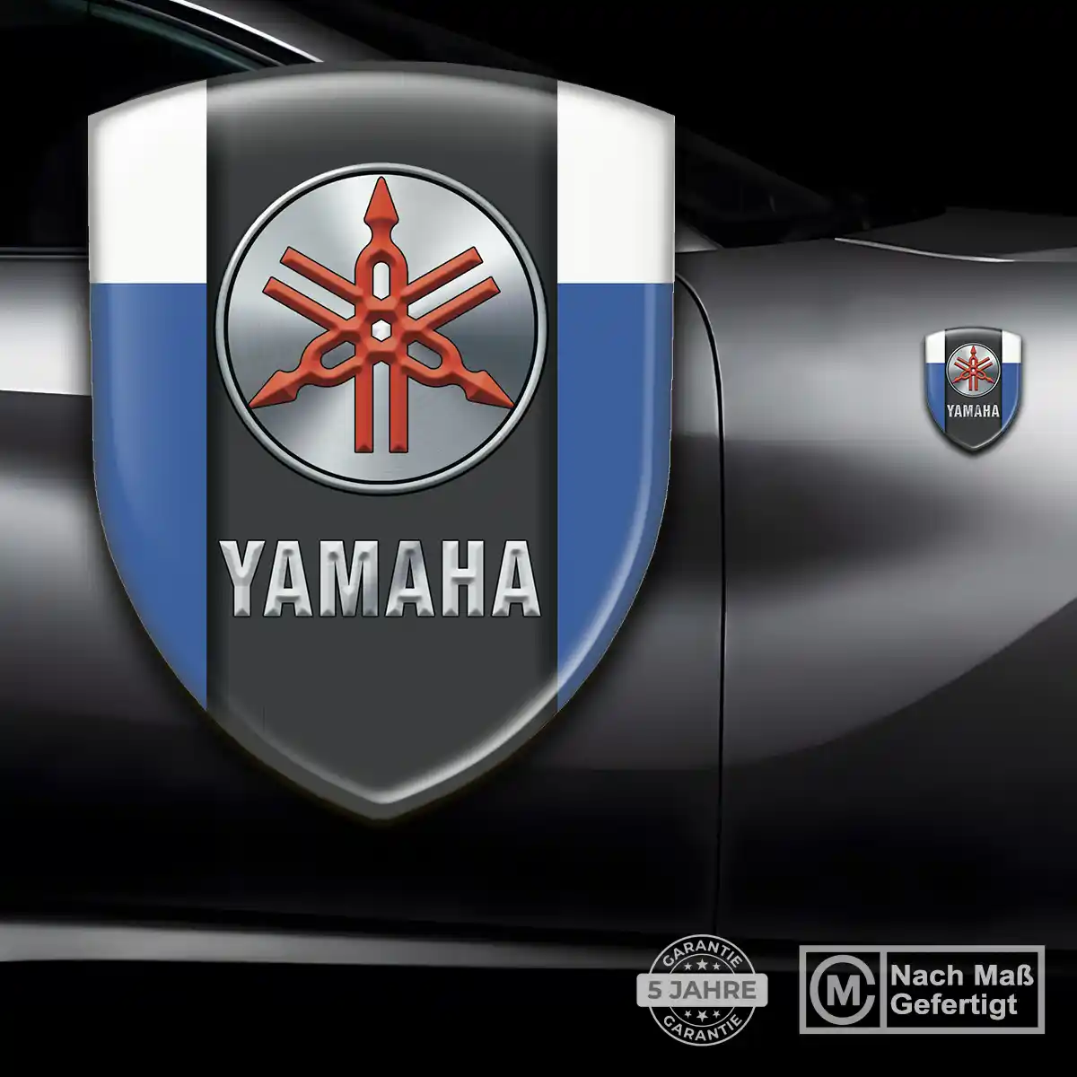 Yamaha Aufkleber 3D Gel Emblem Höchste Qualität