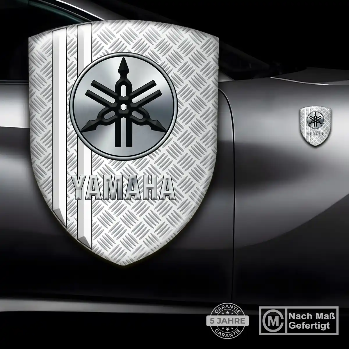 Yamaha Aufkleber 3D Gel Emblem Interieurdesign
