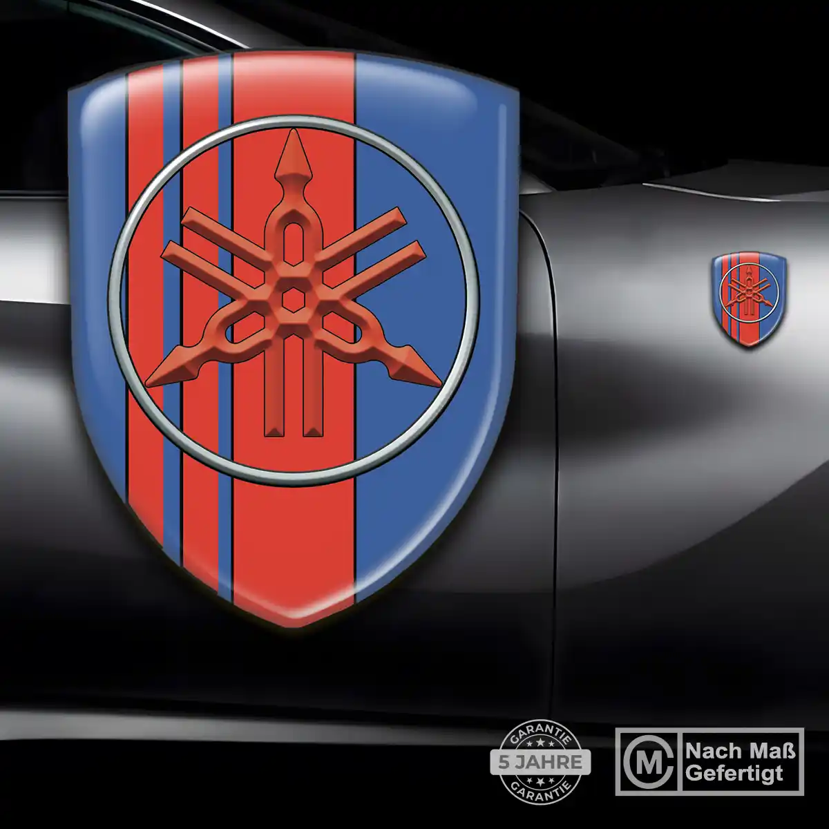 Yamaha Aufkleber 3D Gel Emblem Limitierte Auflage