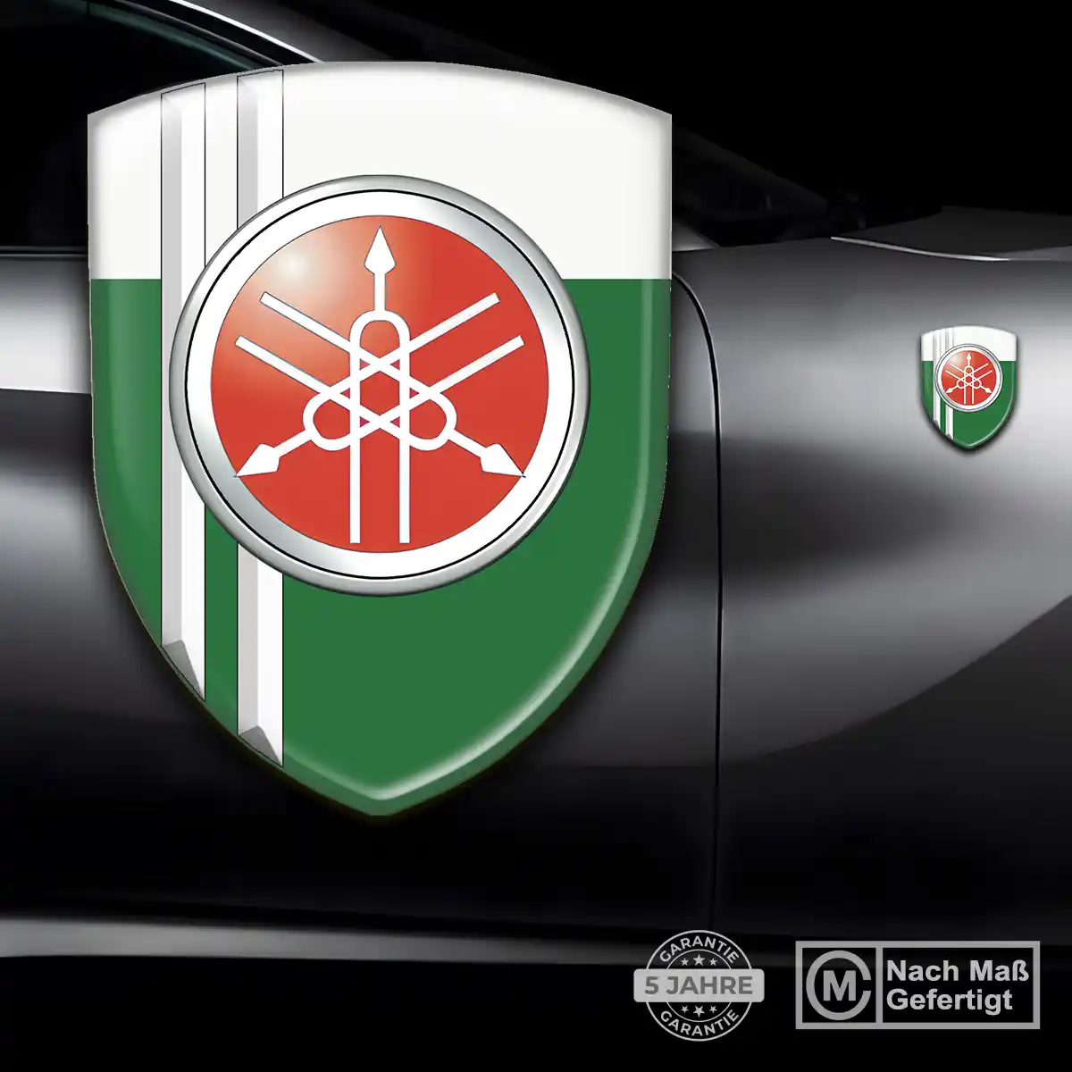 Yamaha Aufkleber 3D Gel Emblem Luxus-Edition