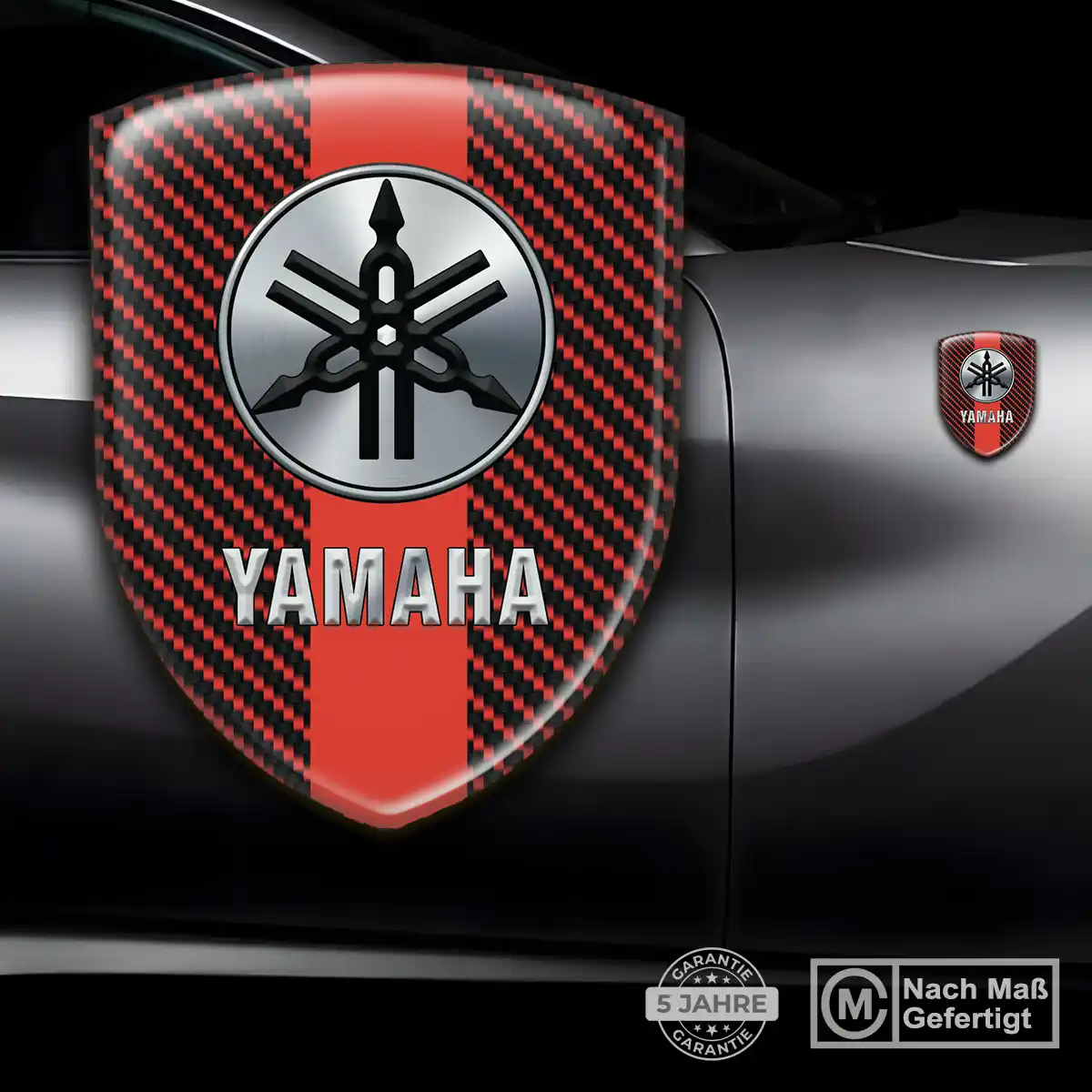 Yamaha Aufkleber 3D Gel Emblem Markenedition