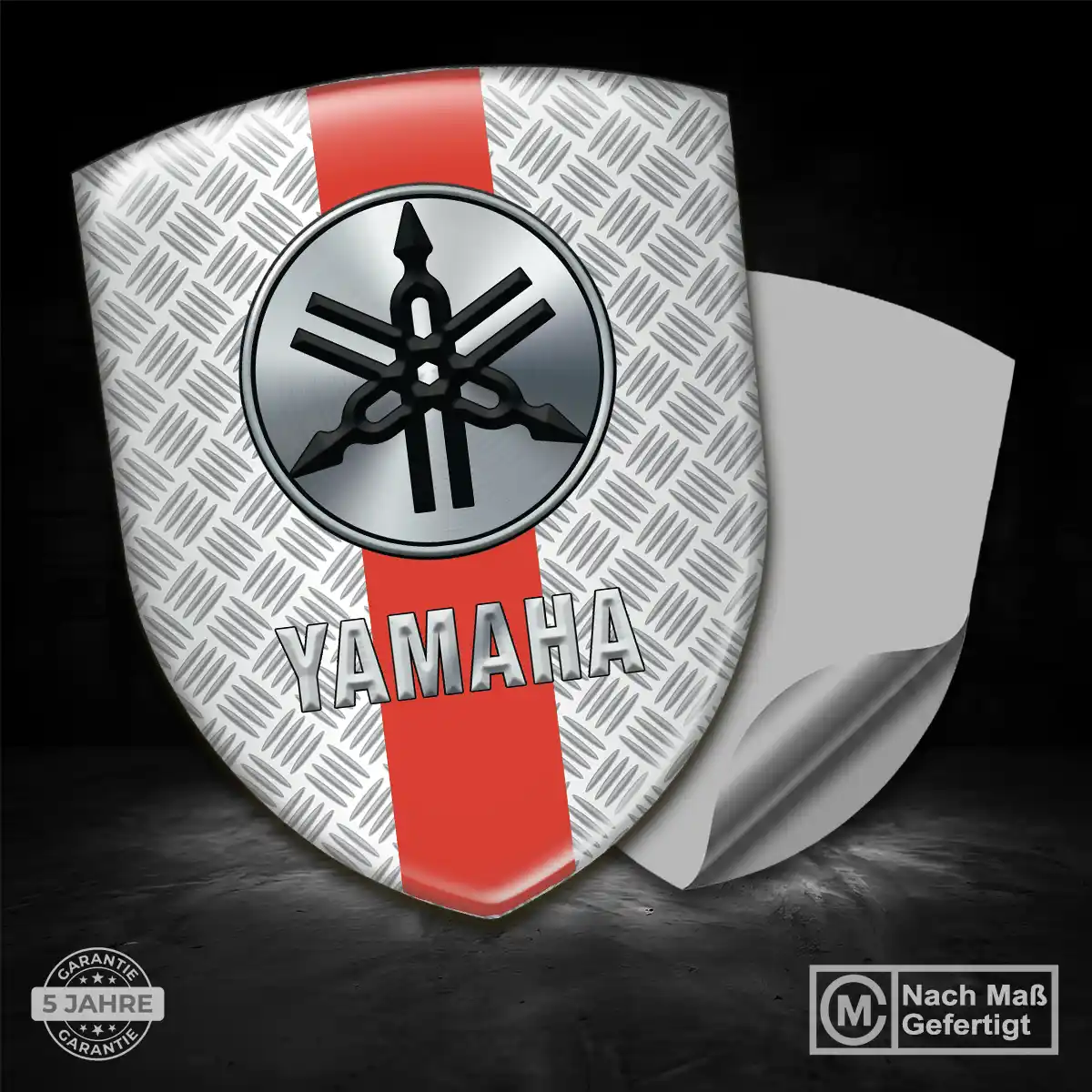 Yamaha Aufkleber 3D Gel Emblem Premiumqualität