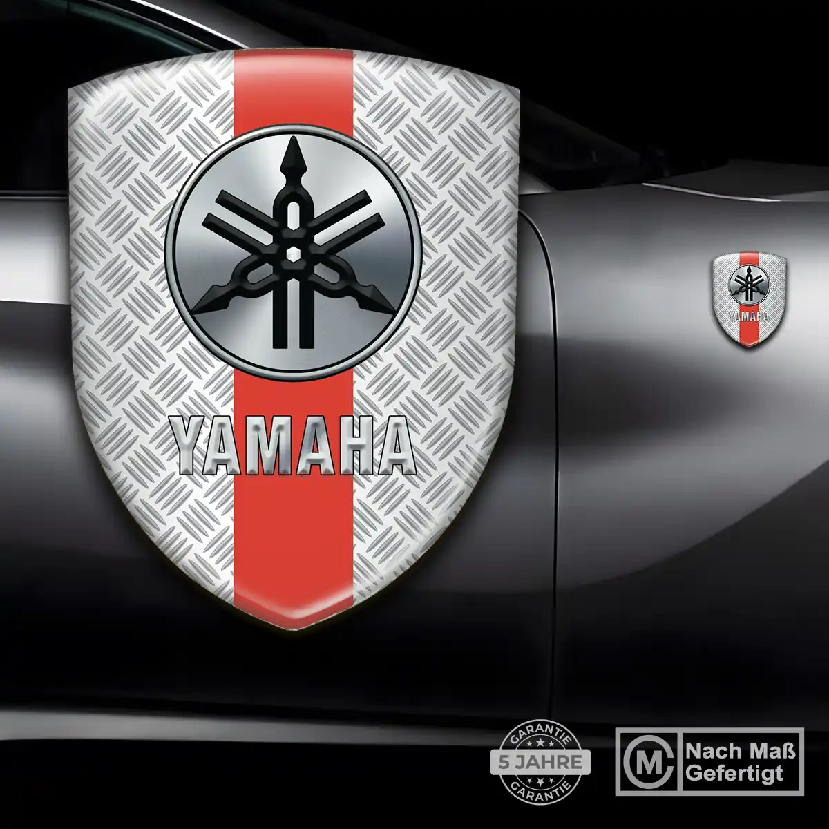 Yamaha Aufkleber 3D Gel Emblem Premiumqualität