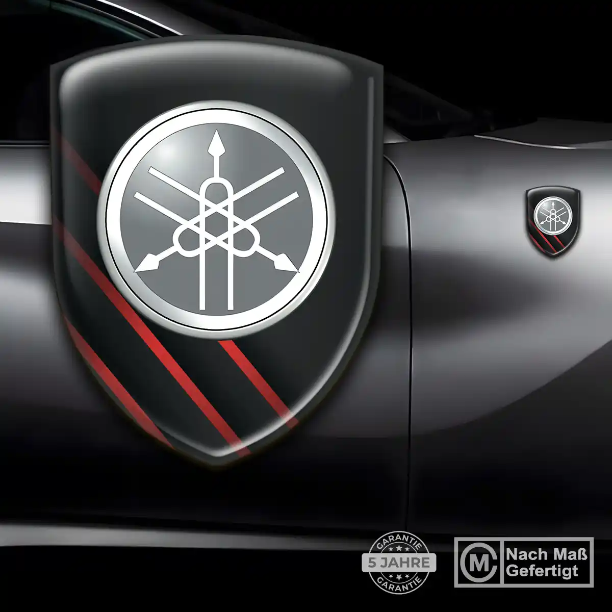 Yamaha Aufkleber 3D Gel Emblem Sonderedition