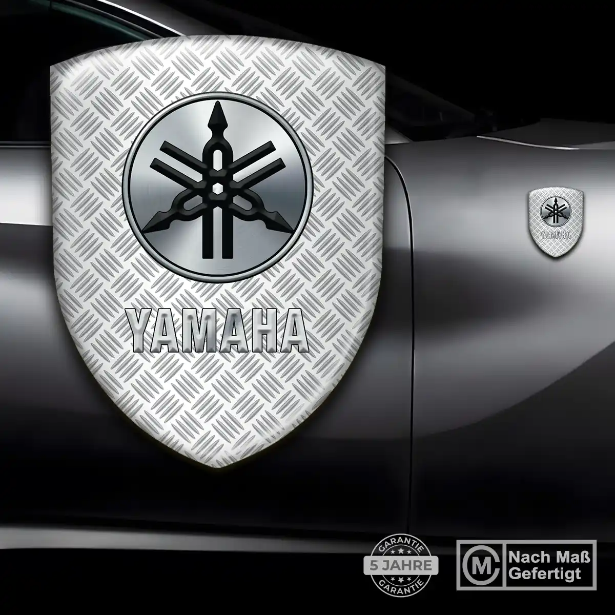 Yamaha Aufkleber 3D Gel Emblem Tuningfahrzeug