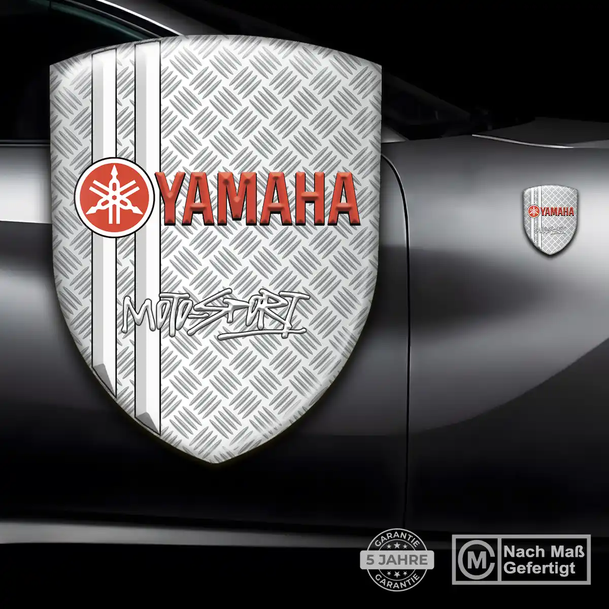 Yamaha Aufkleber 3D Gel Emblem Verlässliche Qualität