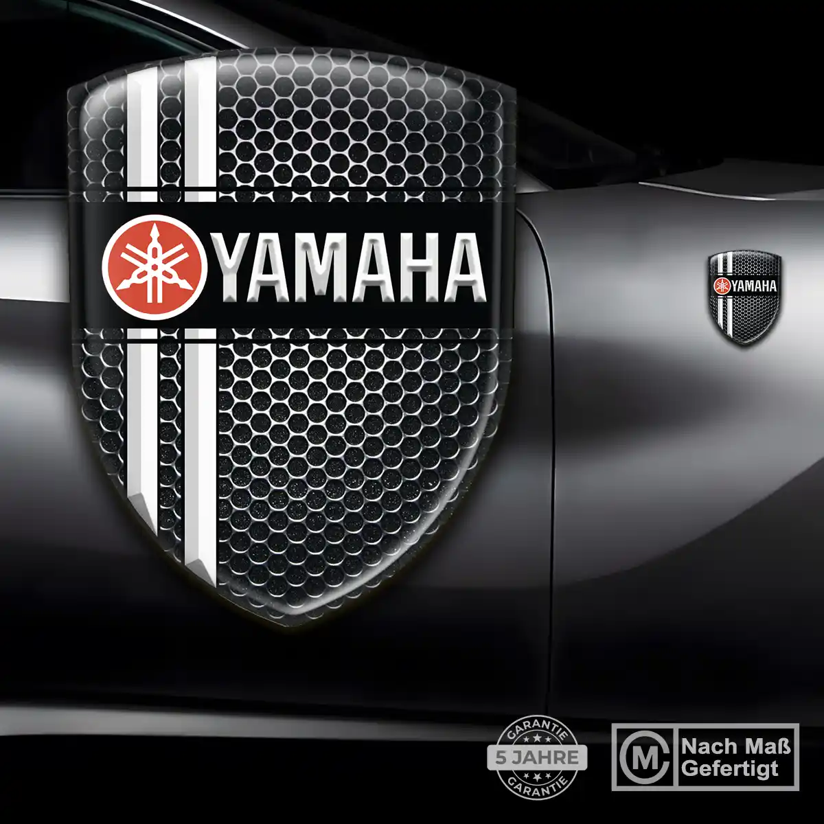 Yamaha Aufkleber 3D Gel Embleme Auto Edles Design