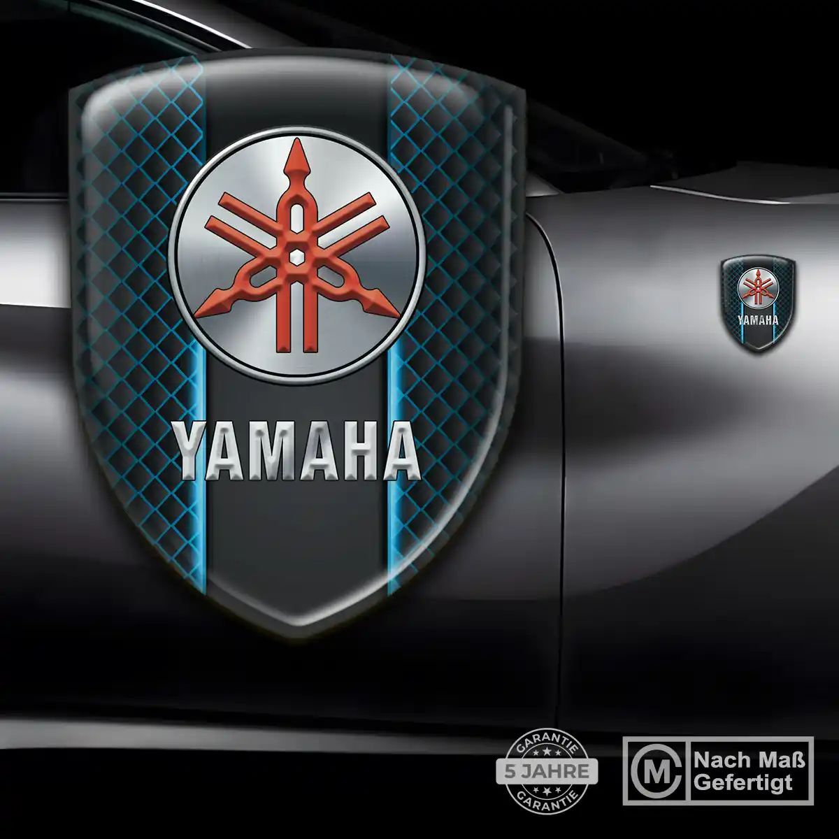 Yamaha Aufkleber 3D Gel Embleme Auto Exklusiv-Edition