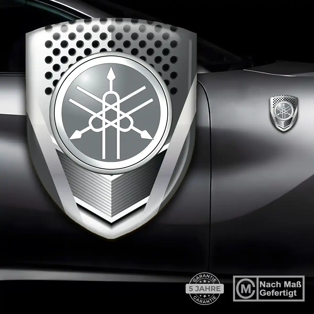 Yamaha Aufkleber 3D Gel Embleme Auto Exterieurdesign