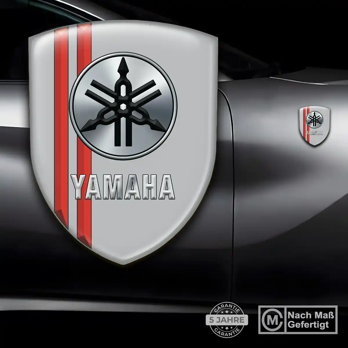 Yamaha Aufkleber 3D Gel Embleme Auto Höchste Qualität