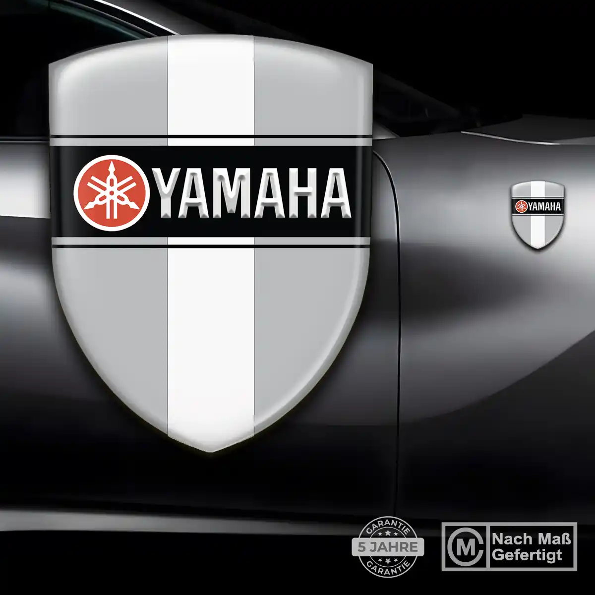 Yamaha Aufkleber 3D Gel Embleme Auto Interieurdesign