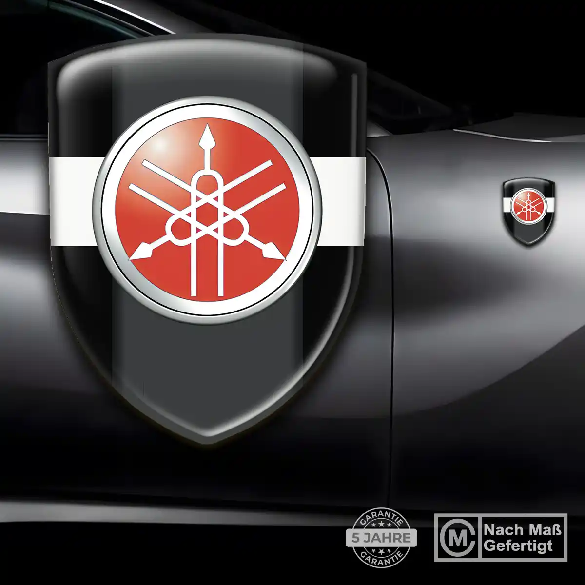 Yamaha Aufkleber 3D Gel Embleme Auto Limitierte Auflage