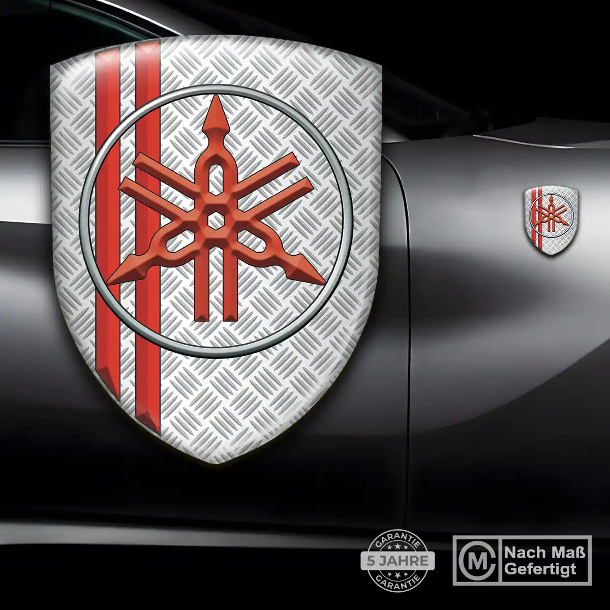Yamaha Aufkleber 3D Gel Embleme Auto Markenedition