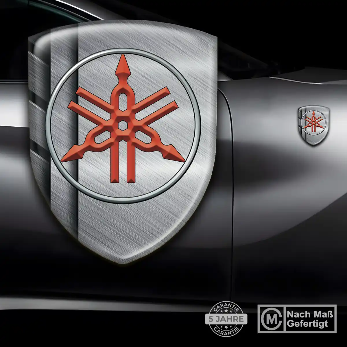 Yamaha Aufkleber 3D Gel Embleme Auto Modernes Design