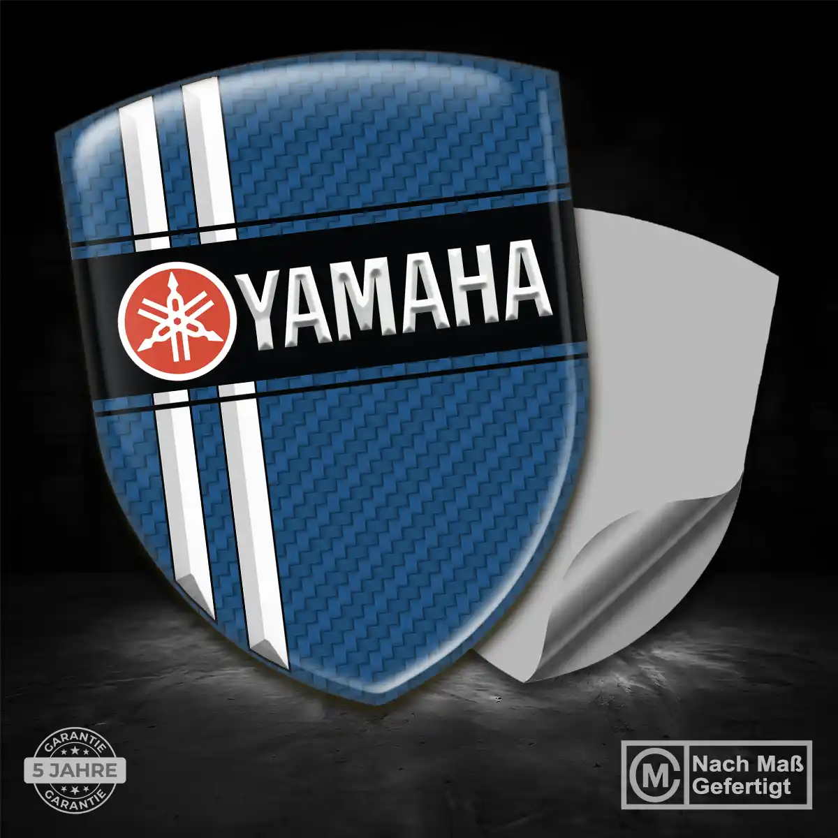 Yamaha Aufkleber 3D Gel Embleme Auto Premiumqualität