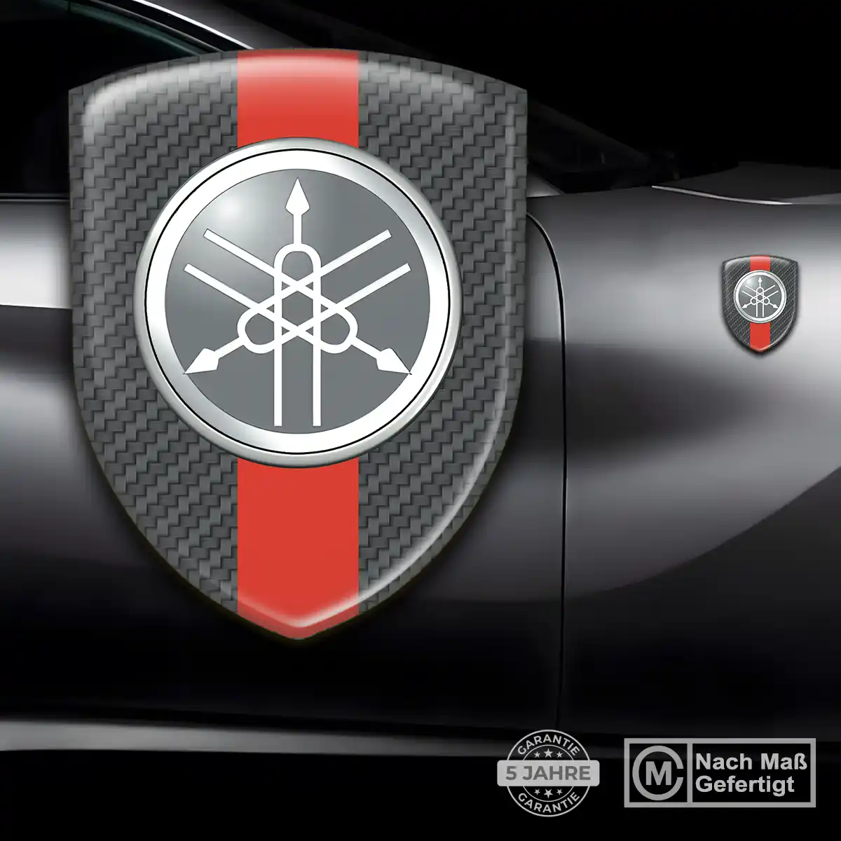Yamaha Aufkleber 3D Gel Embleme Auto Tuningfahrzeug
