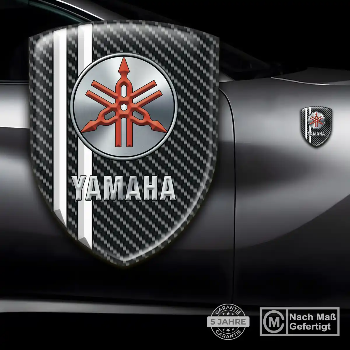 Yamaha Aufkleber 3D Gel Embleme Exklusiv-Edition