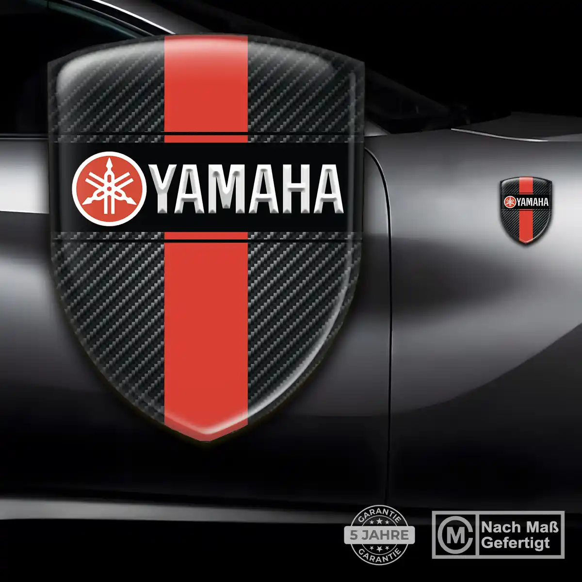 Yamaha Aufkleber 3D Gel Embleme Exterieurdesign