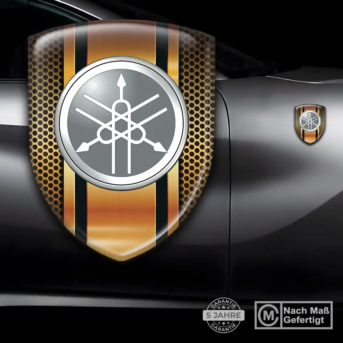 Yamaha Aufkleber 3D Gel Embleme Limitierte Auflage