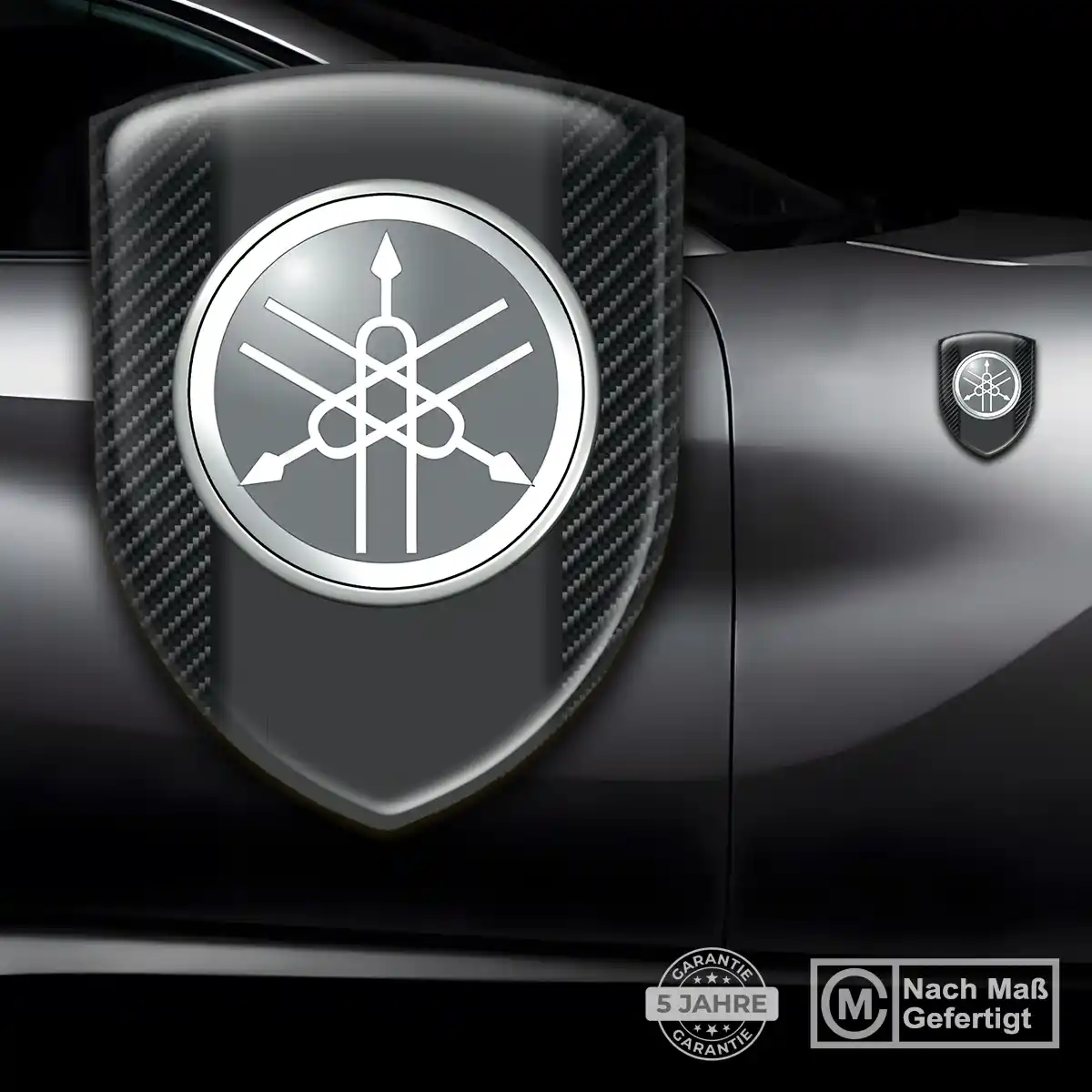 Yamaha Aufkleber 3D Gel Embleme Luxus-Edition