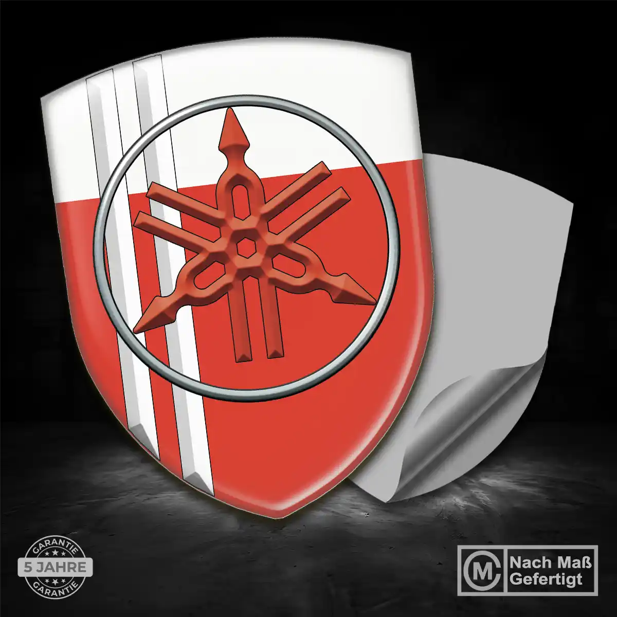 Yamaha Aufkleber 3D Gel Embleme Markenedition