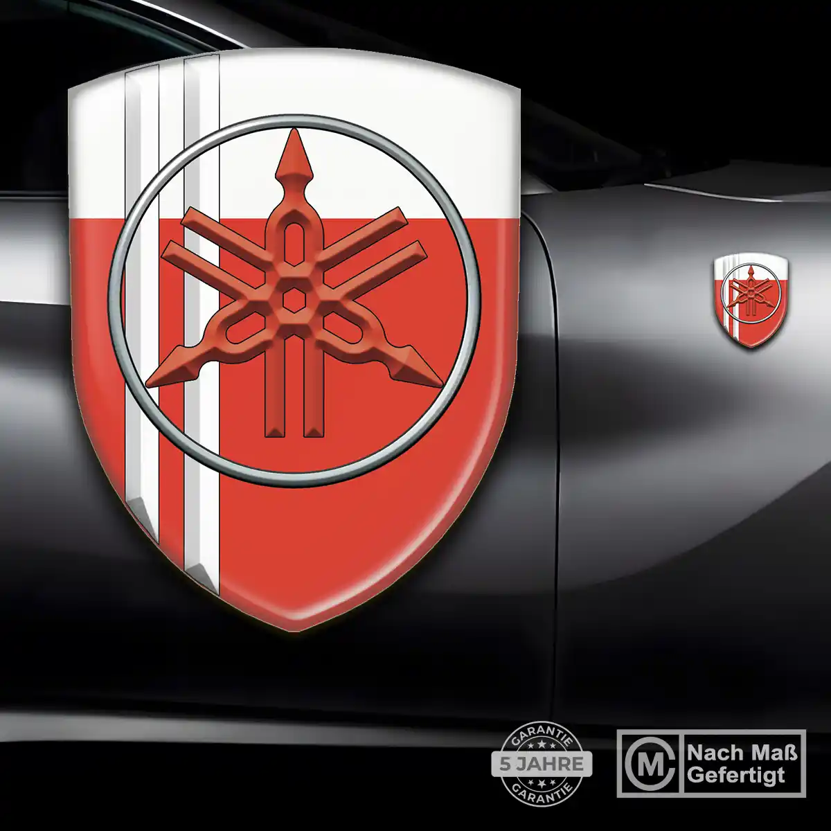 Yamaha Aufkleber 3D Gel Embleme Markenedition
