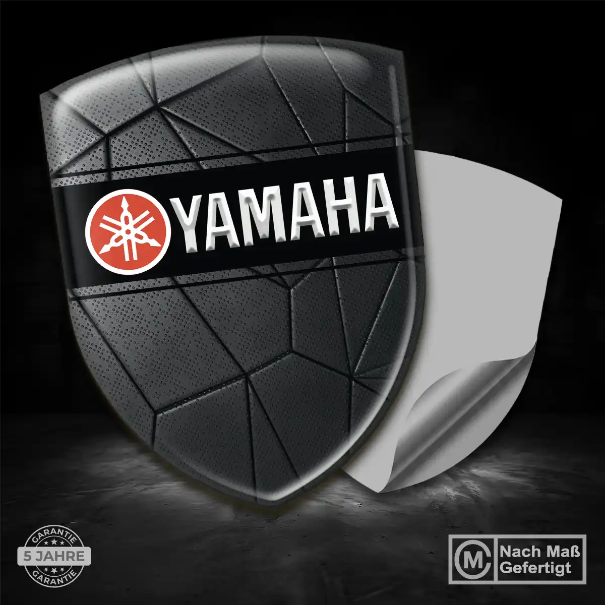 Yamaha Aufkleber 3D Gel Embleme Modernes Design