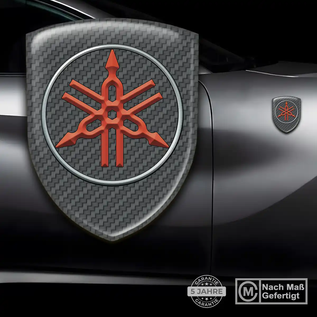 Yamaha Aufkleber 3D Gel Embleme Premiumqualität