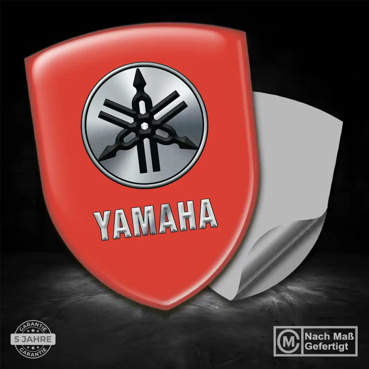 Yamaha Aufkleber 3D Gel Embleme Tuningfahrzeug