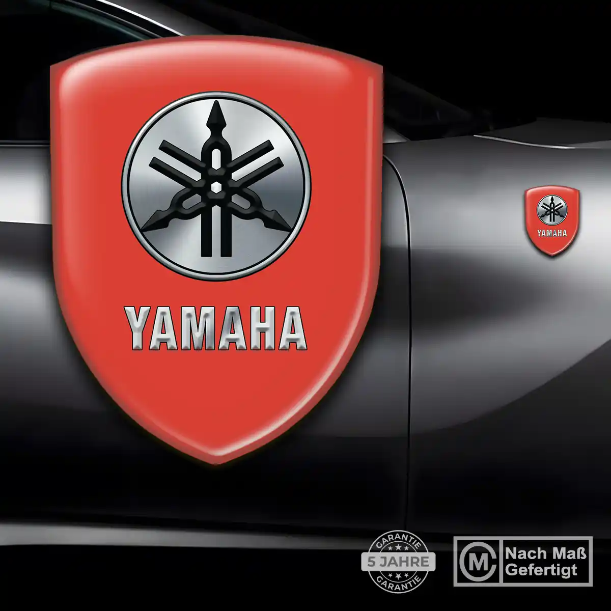 Yamaha Aufkleber 3D Gel Embleme Tuningfahrzeug