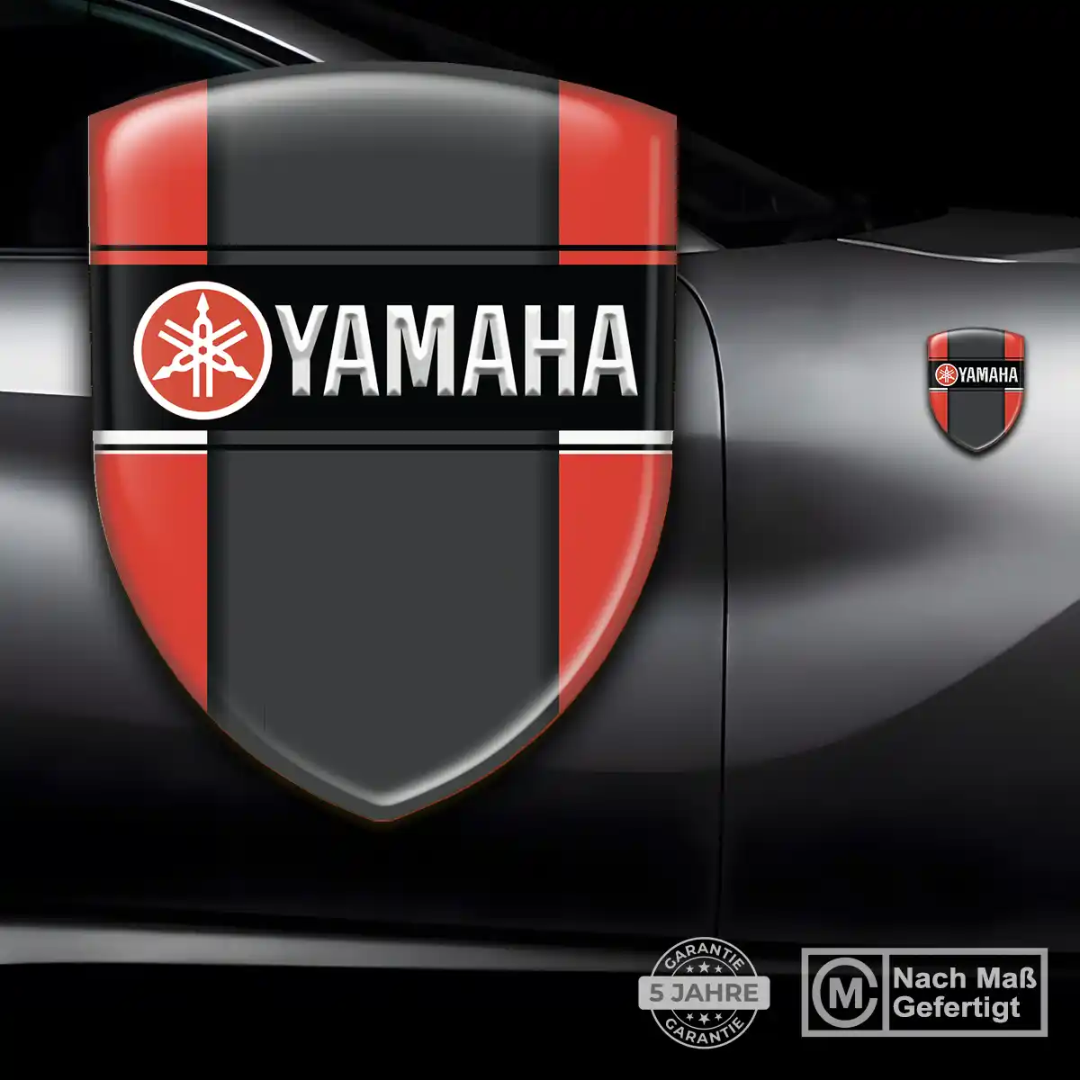 Yamaha Aufkleber 3D Gel Embleme Verlässliche Qualität
