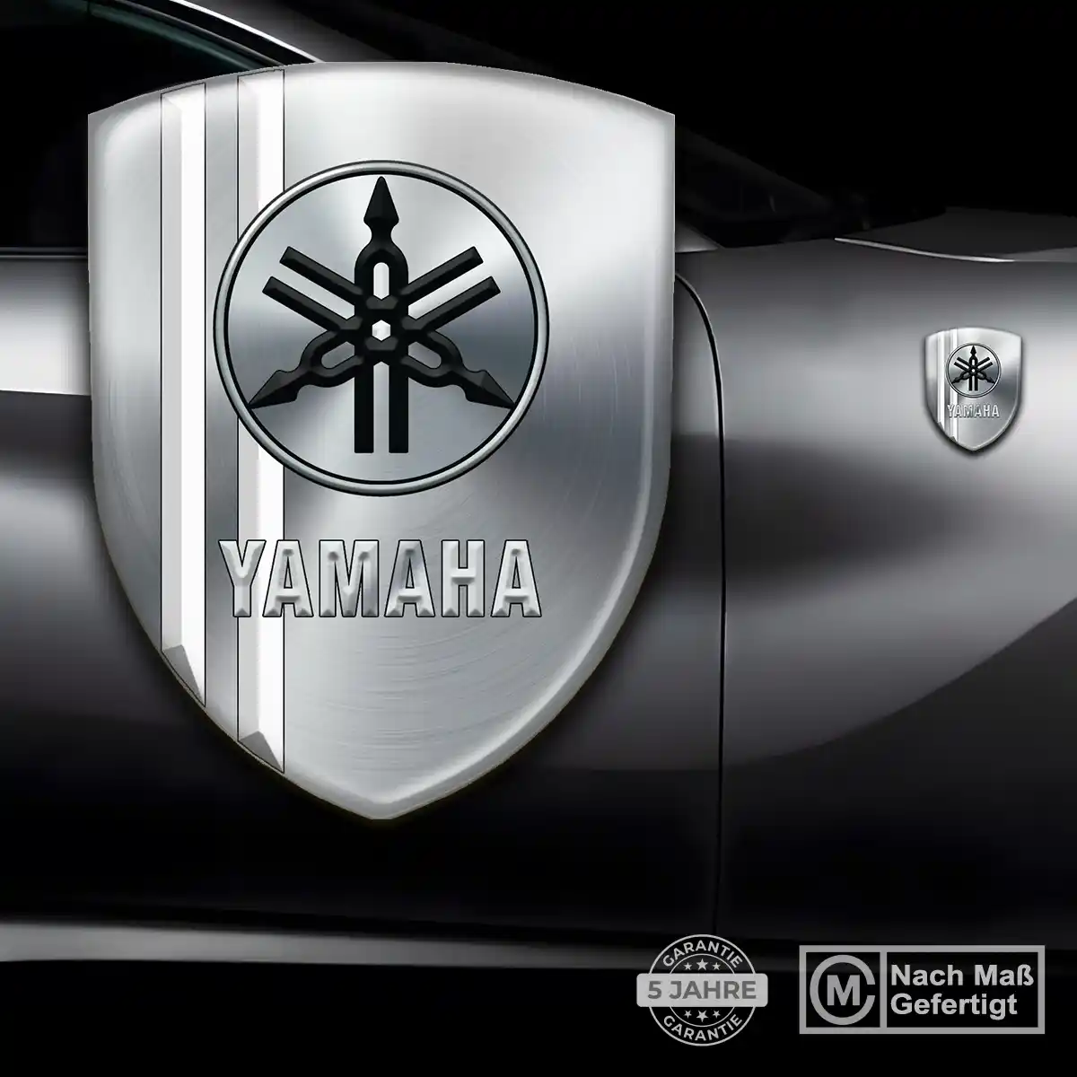 Yamaha Aufkleber 3D Gel Silikon Auto Interieurdesign