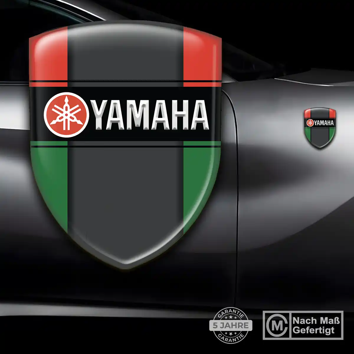 Yamaha Aufkleber 3D Gel Silikon Auto Limitierte Auflage