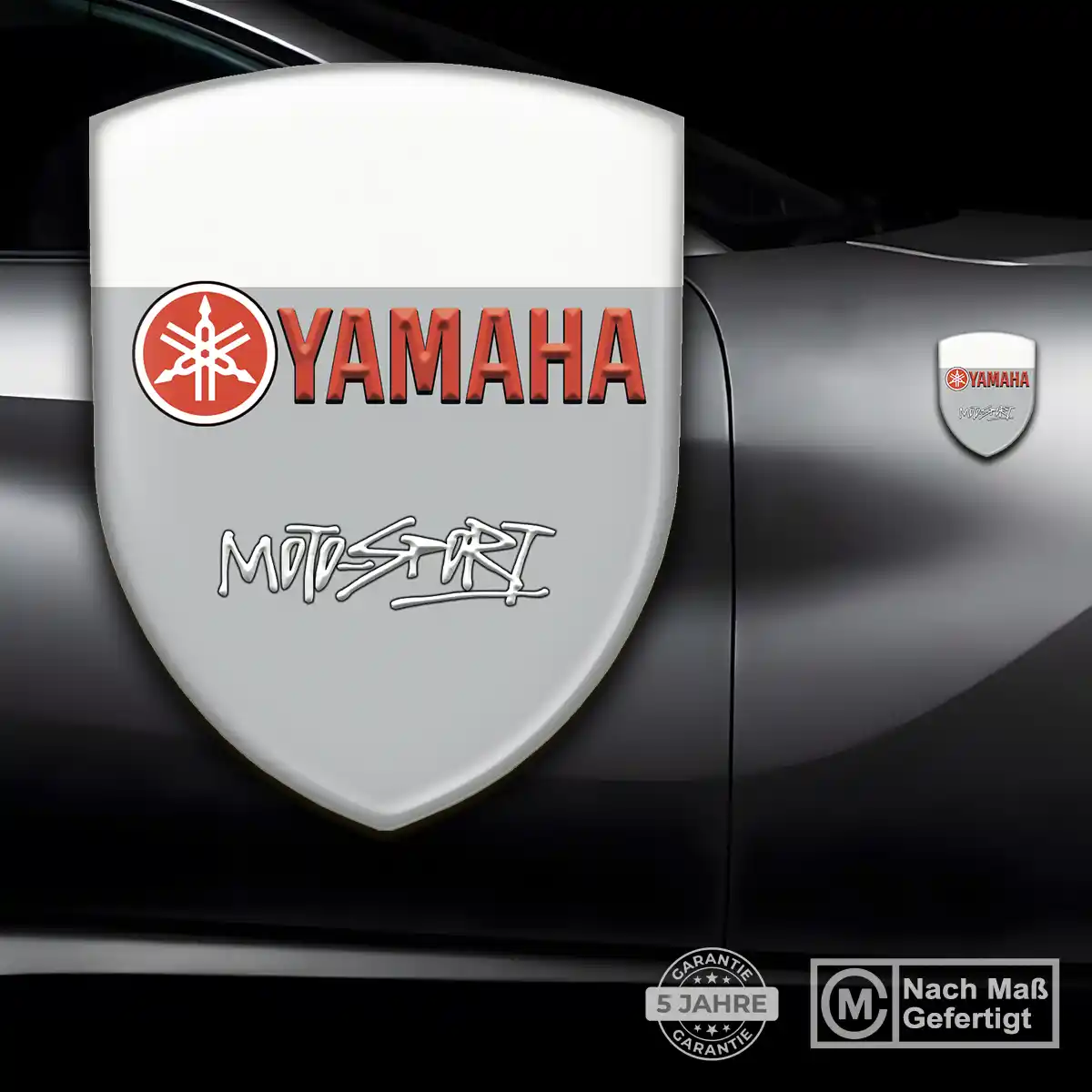 Yamaha Aufkleber 3D Gel Silikon Auto Markenedition