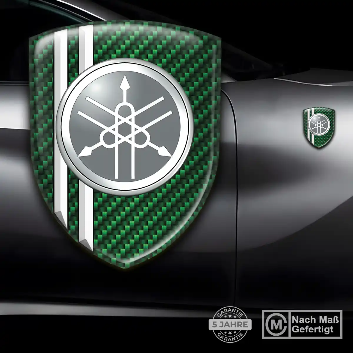 Yamaha Aufkleber 3D Gel Silikon Auto Modernes Design