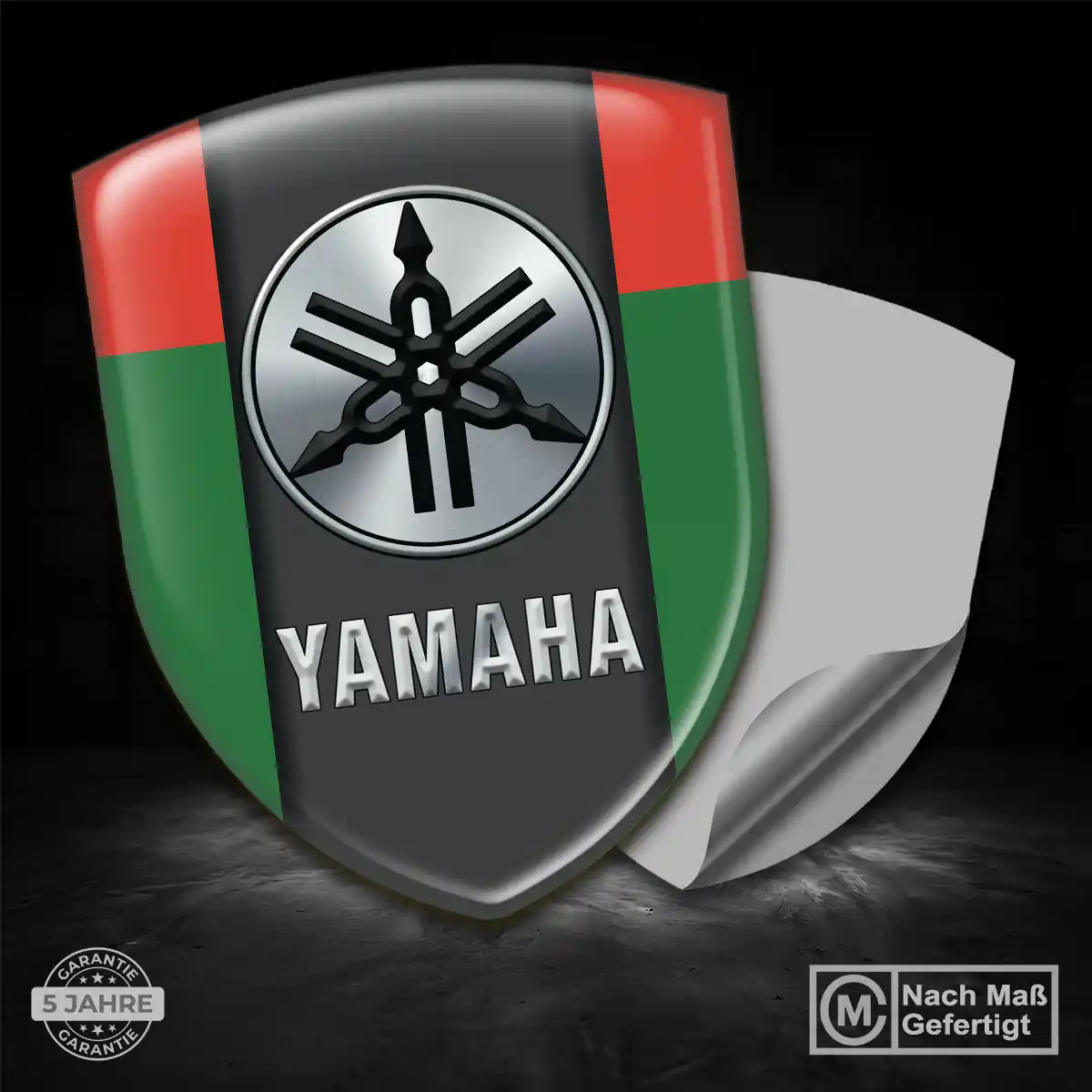 Yamaha Aufkleber 3D Gel Silikon Auto Premiumqualität