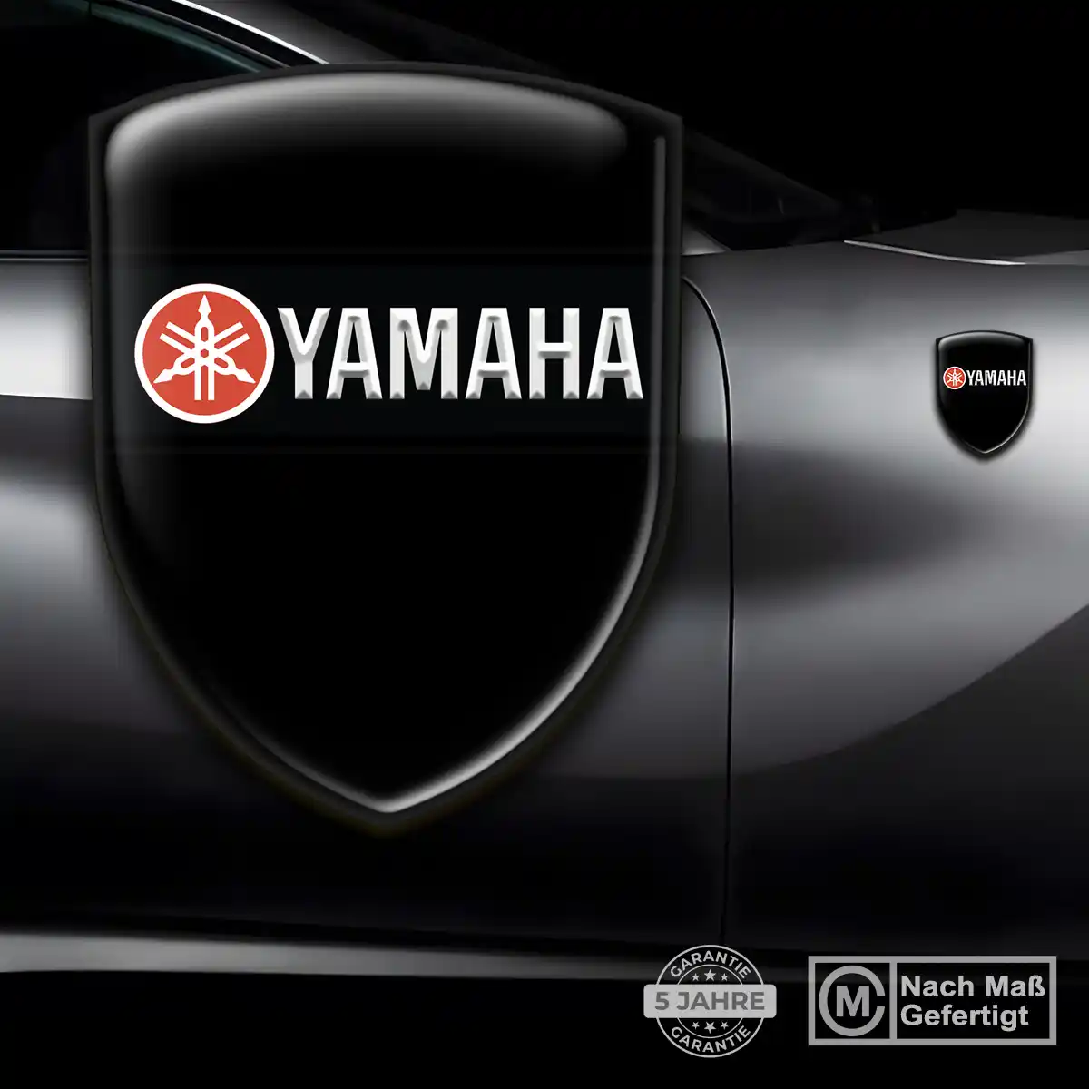 Yamaha Aufkleber 3D Gel Silikon Auto Stilvolles Design