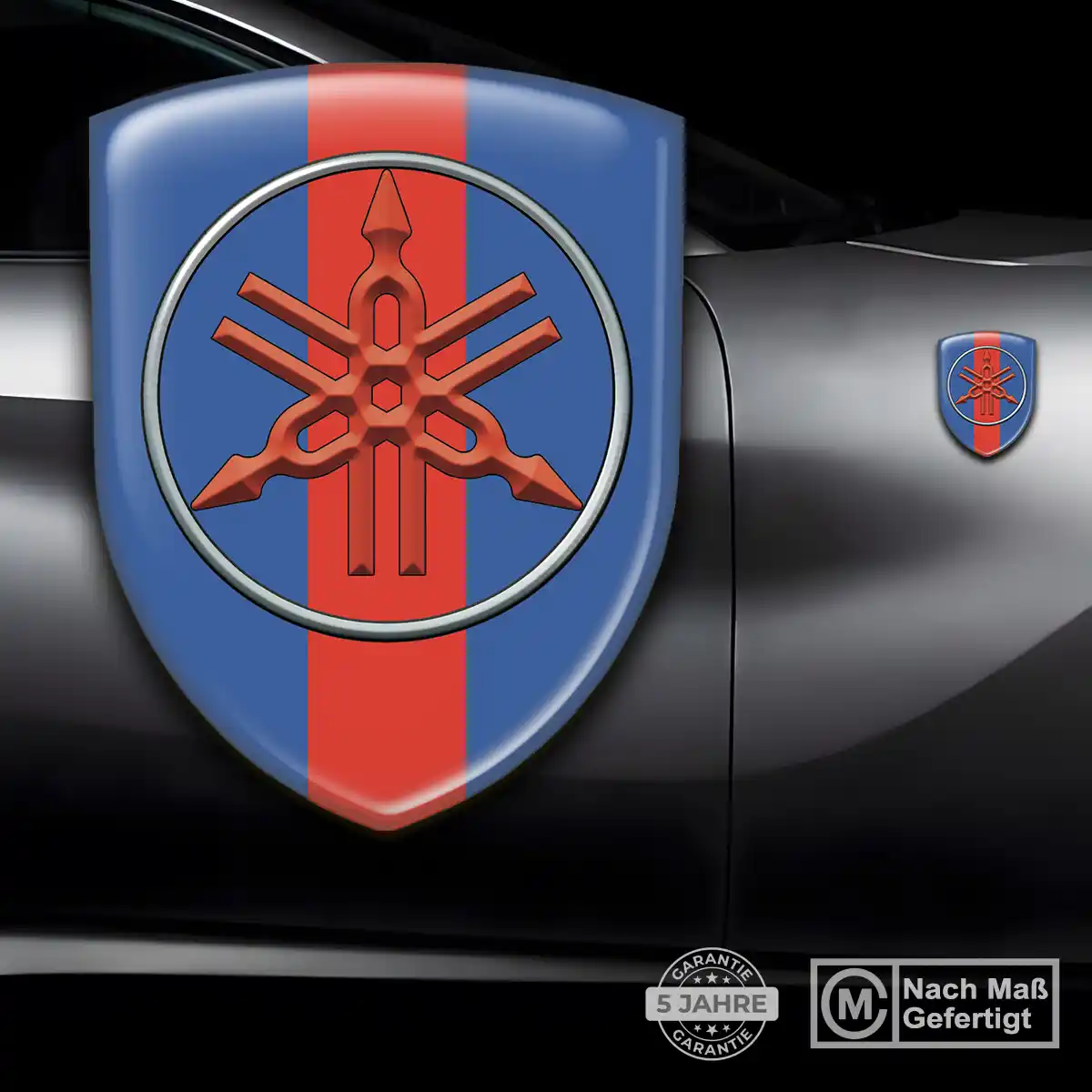 Yamaha Aufkleber 3D Gel Silikon Überzeugende Qualität