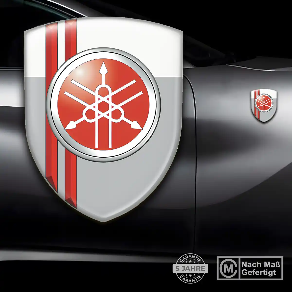 Yamaha Aufkleber 3D Gel Silikon Elegantes Design