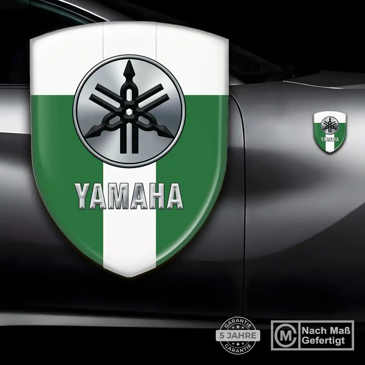Yamaha Aufkleber 3D Gel Silikon Limitierte Auflage