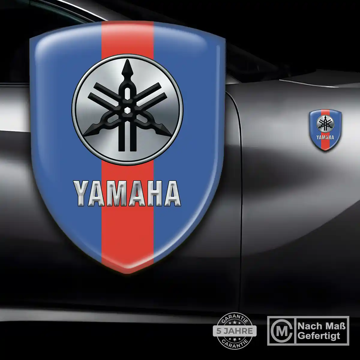 Yamaha Aufkleber 3D Gel Silikon Modernes Design