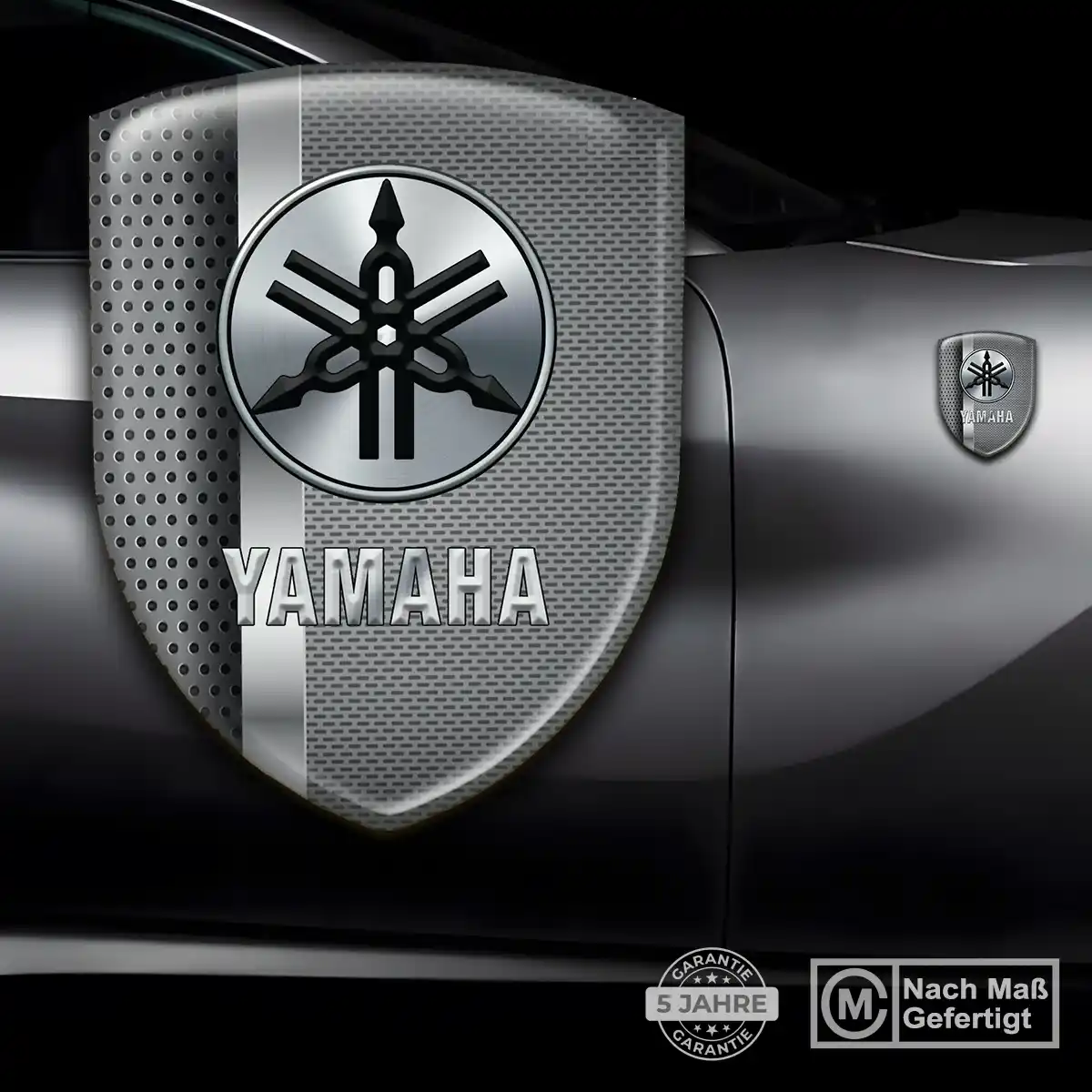 Yamaha Aufkleber 3D Gel Silikon Premium-Edition