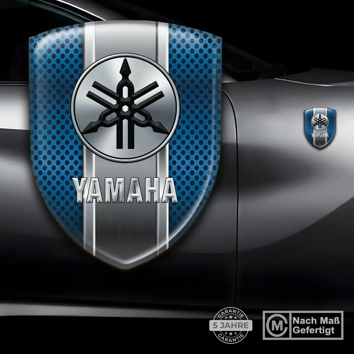Yamaha Aufkleber 3D Gel Silikon Spitzenqualität