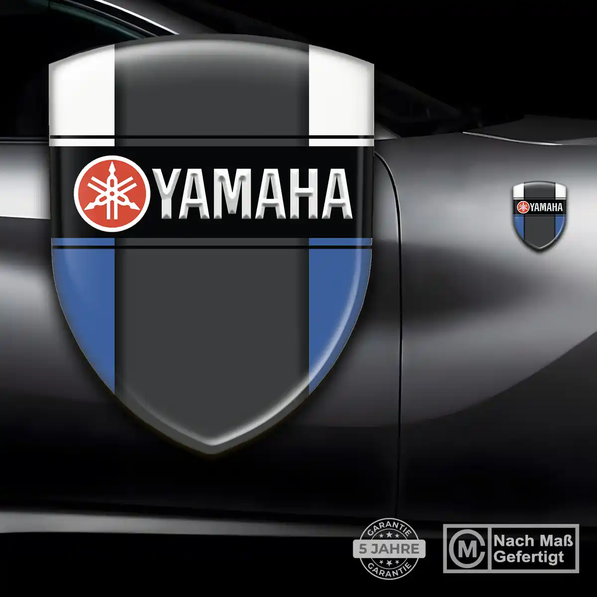 Yamaha Aufkleber 3D Gel Silikon Tuningfahrzeug